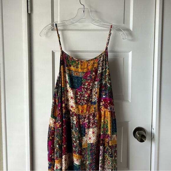 Natural Life Floral Patchwork Jumpsuit - Picture 5 of 8